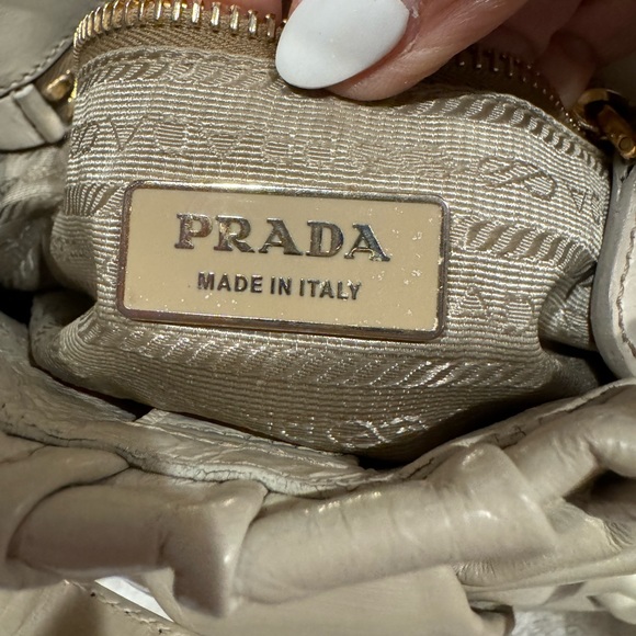 Authentic PRADA  patent Leather satchel / crossbody - Picture 9 of 11